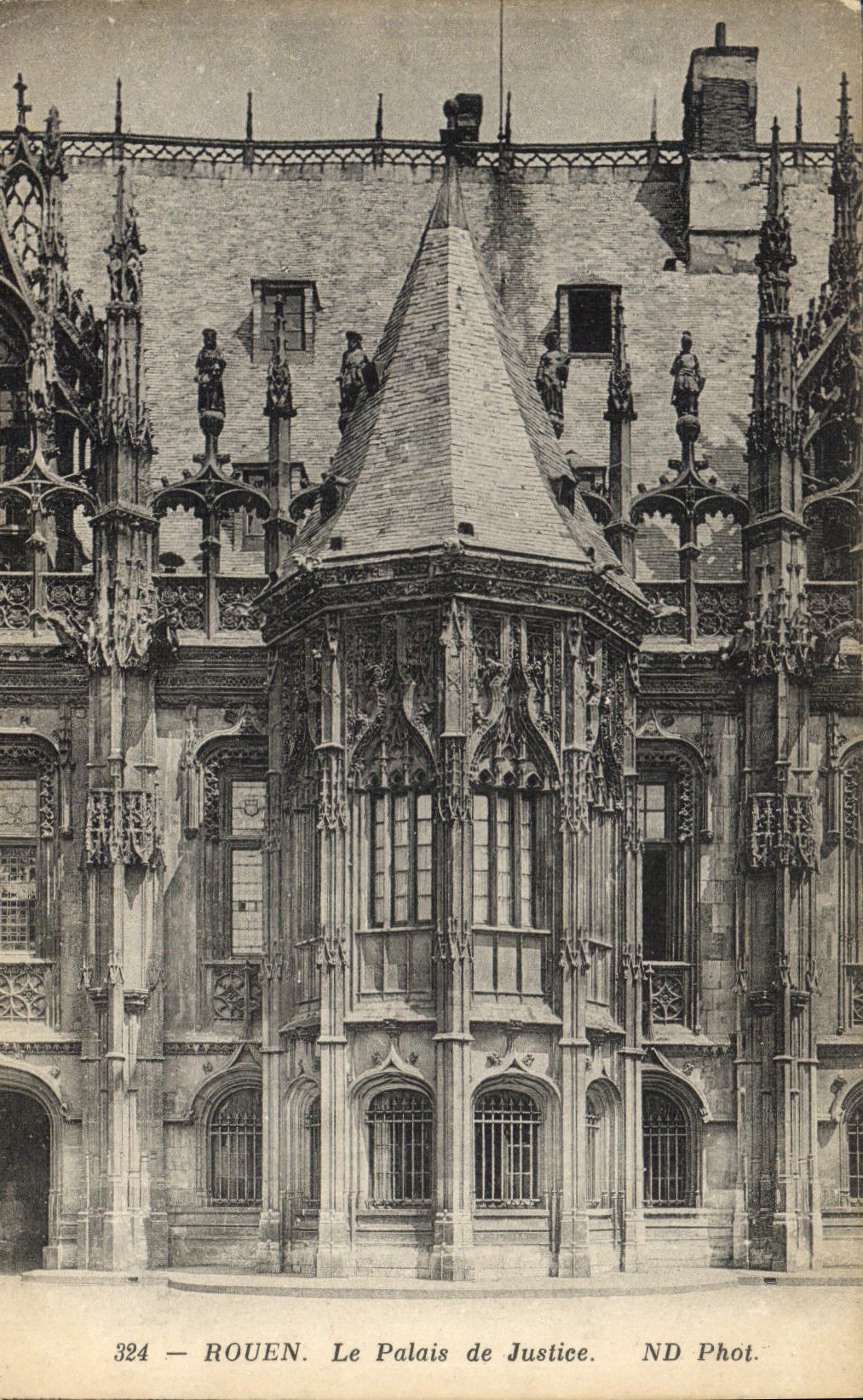CPA Rouen Le Palais de Justice 