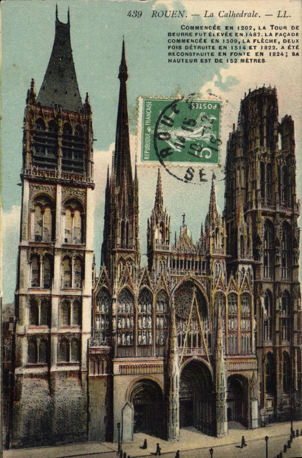 CPA Rouen La Cathedrale 