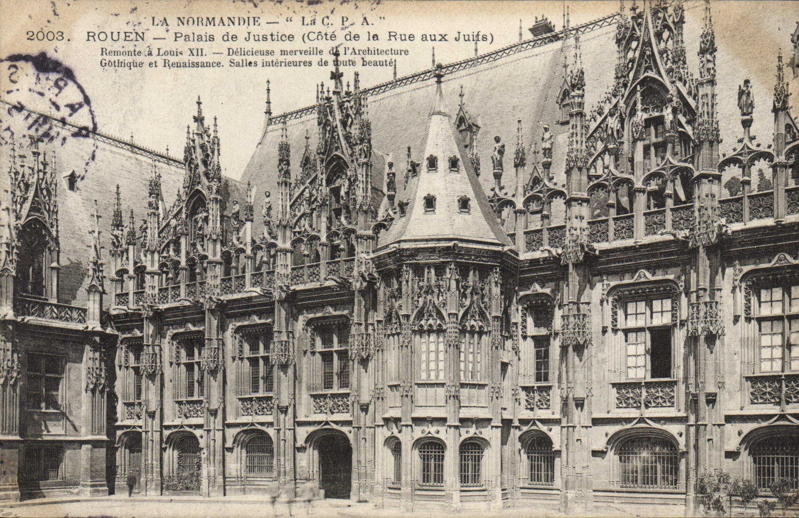 CPA Rouen Palais de Justice 