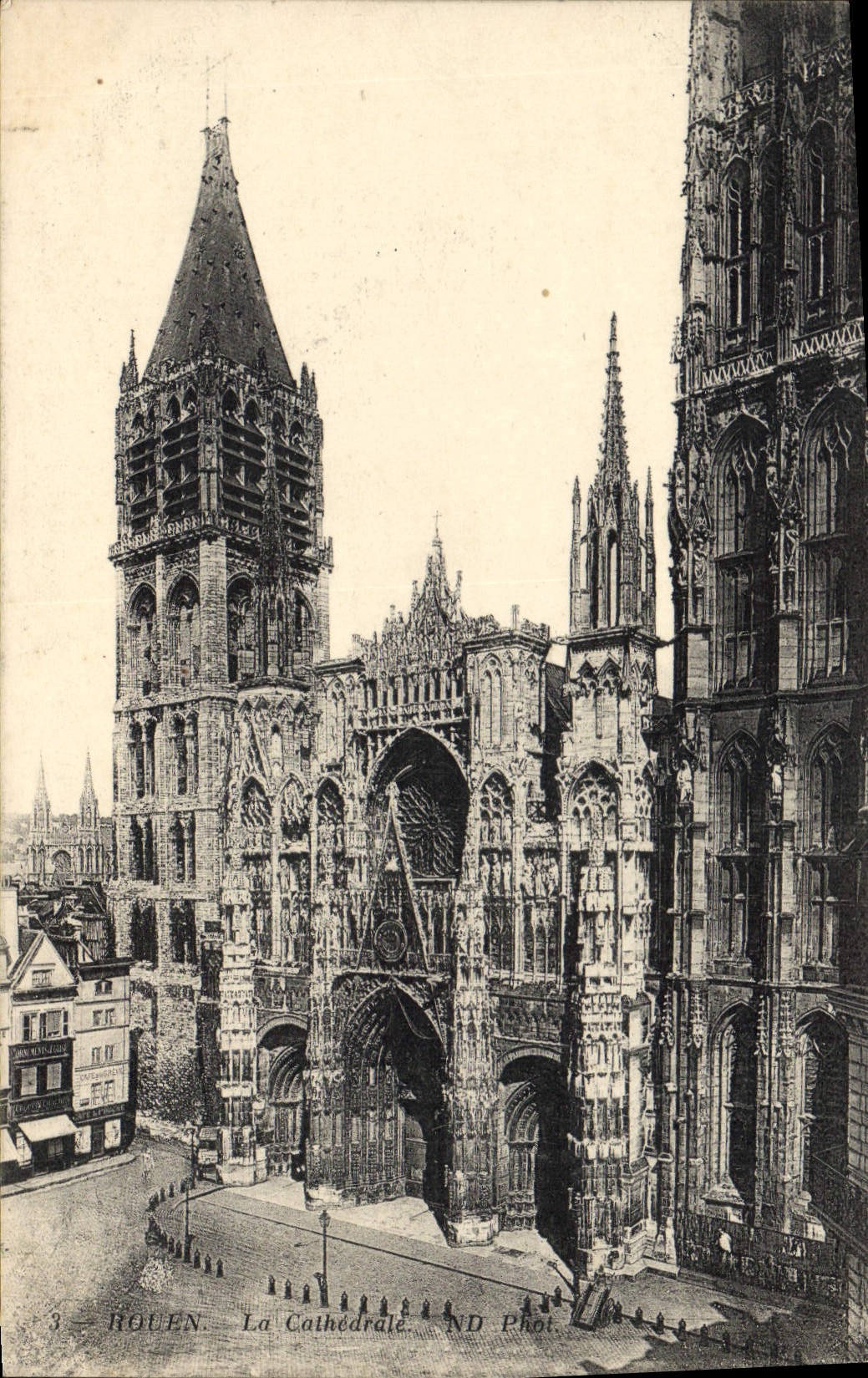 CPA Rouen La Cathedrale 