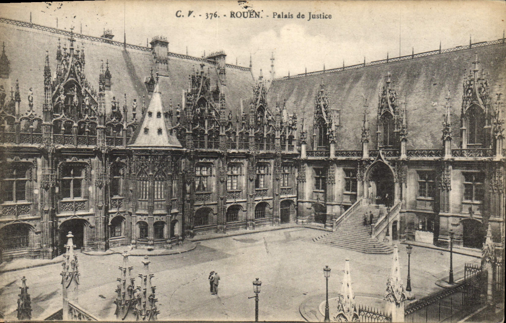 CPA Rouen Palais de Justice 
