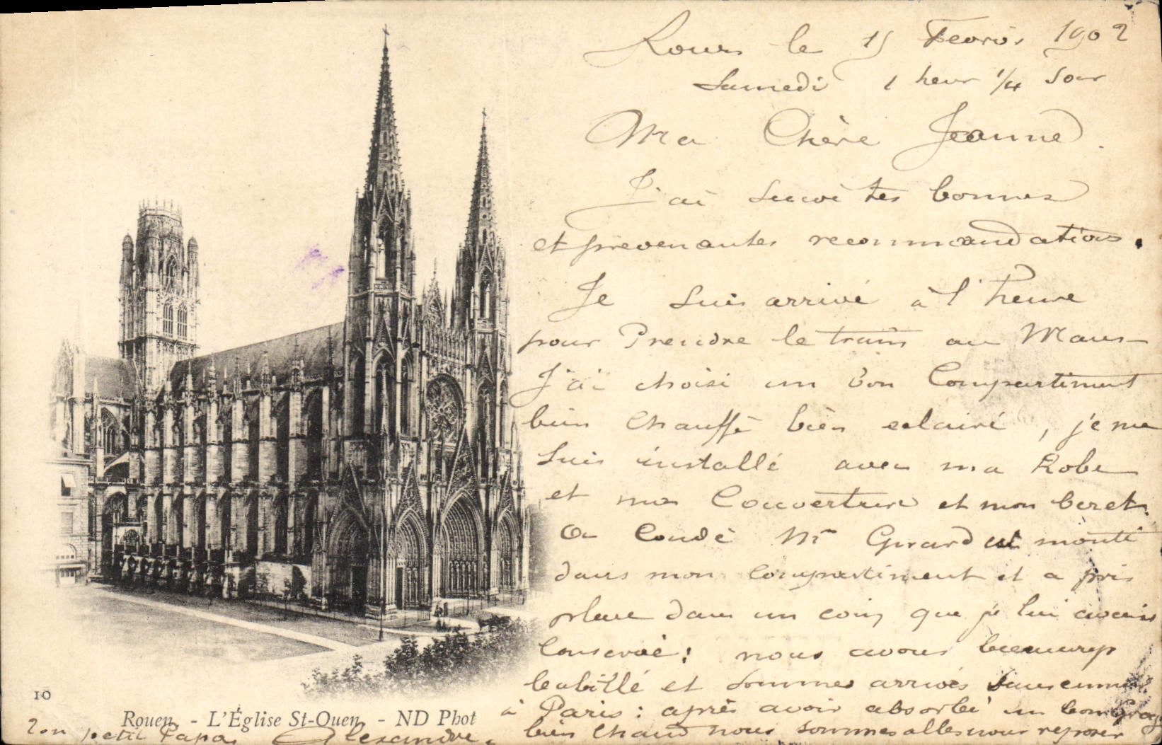 CPA Rouen L'Eglise St Ouen 