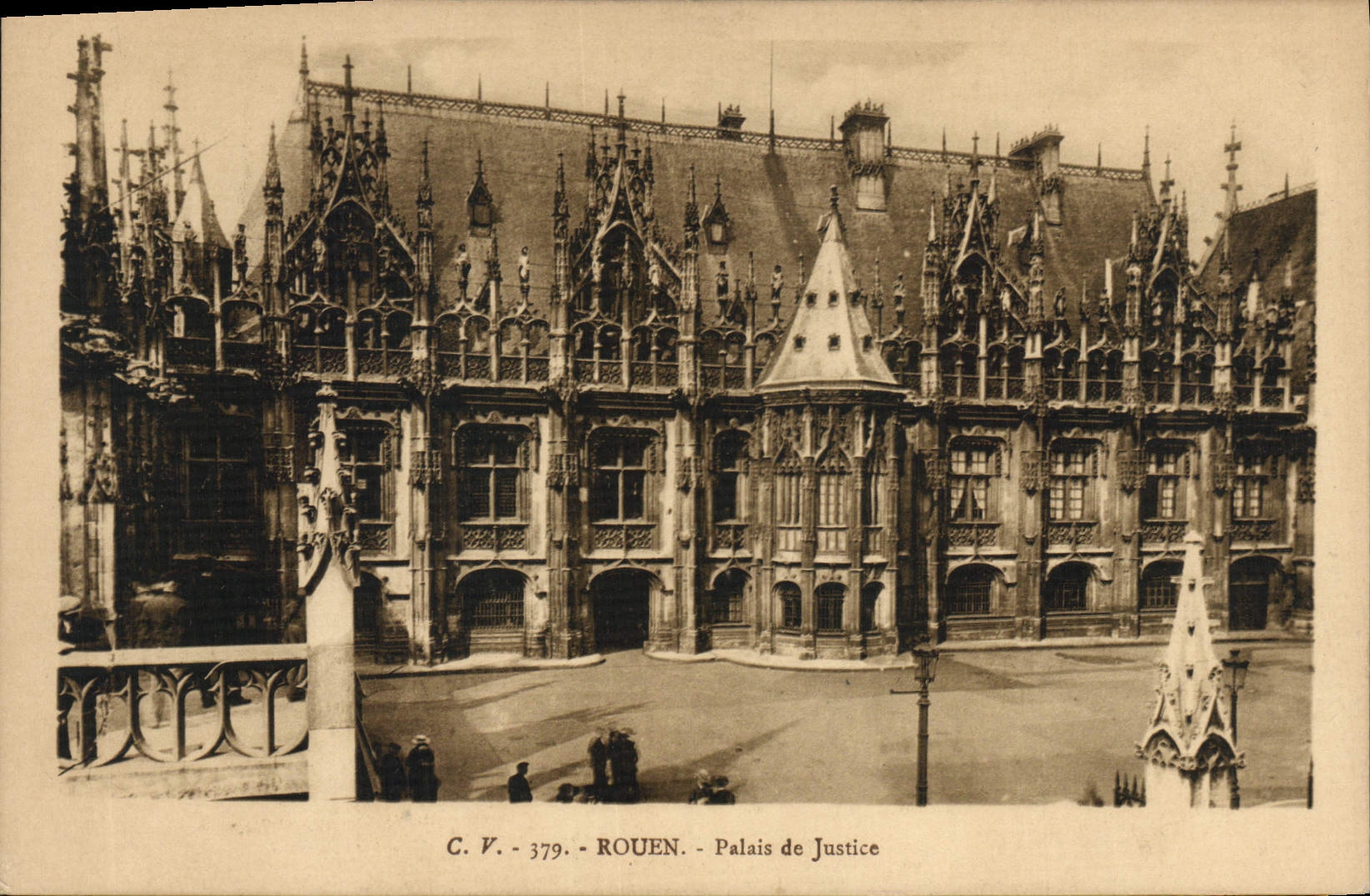 CPA Rouen Palais de Justice 