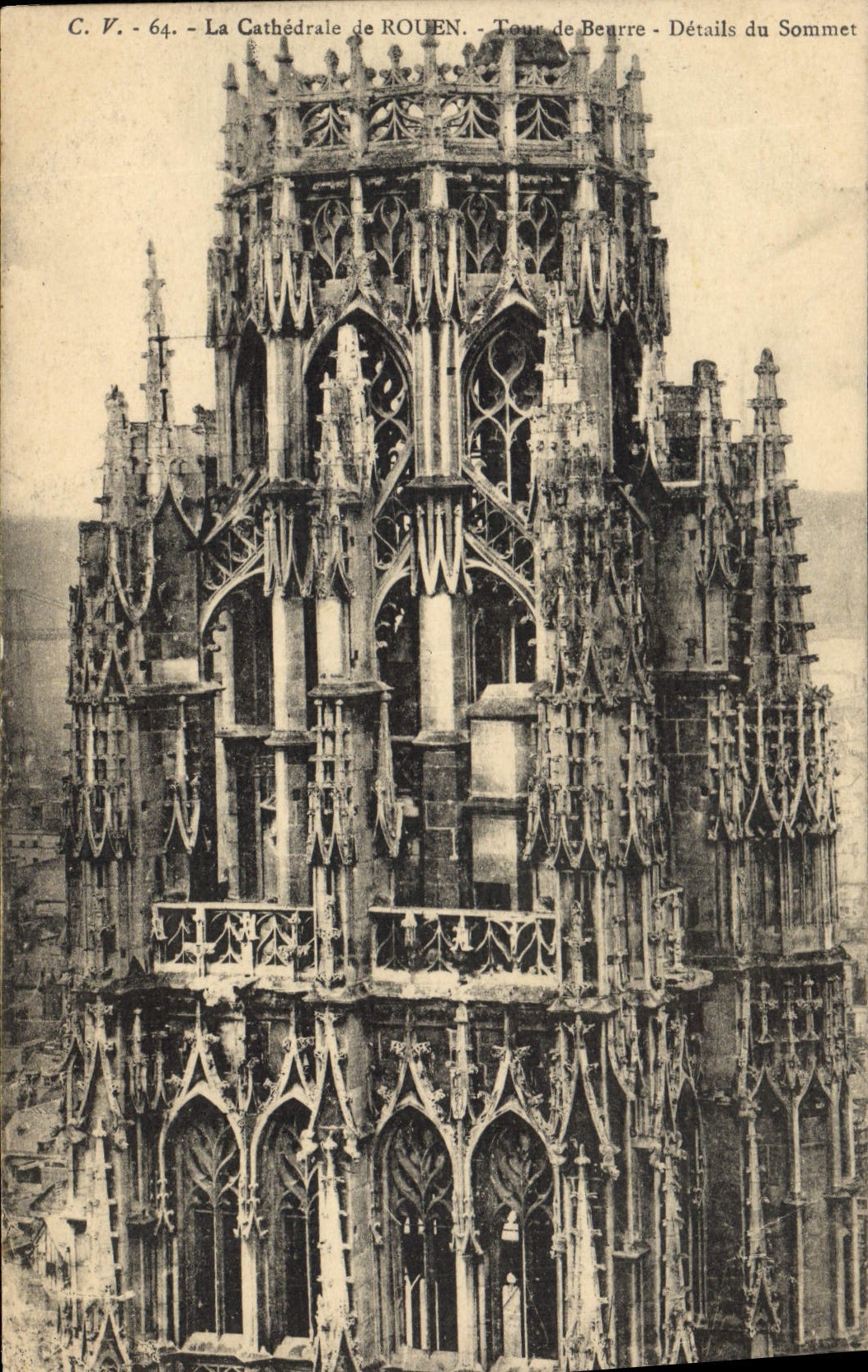 CPA La Cathedrale de Rouen 