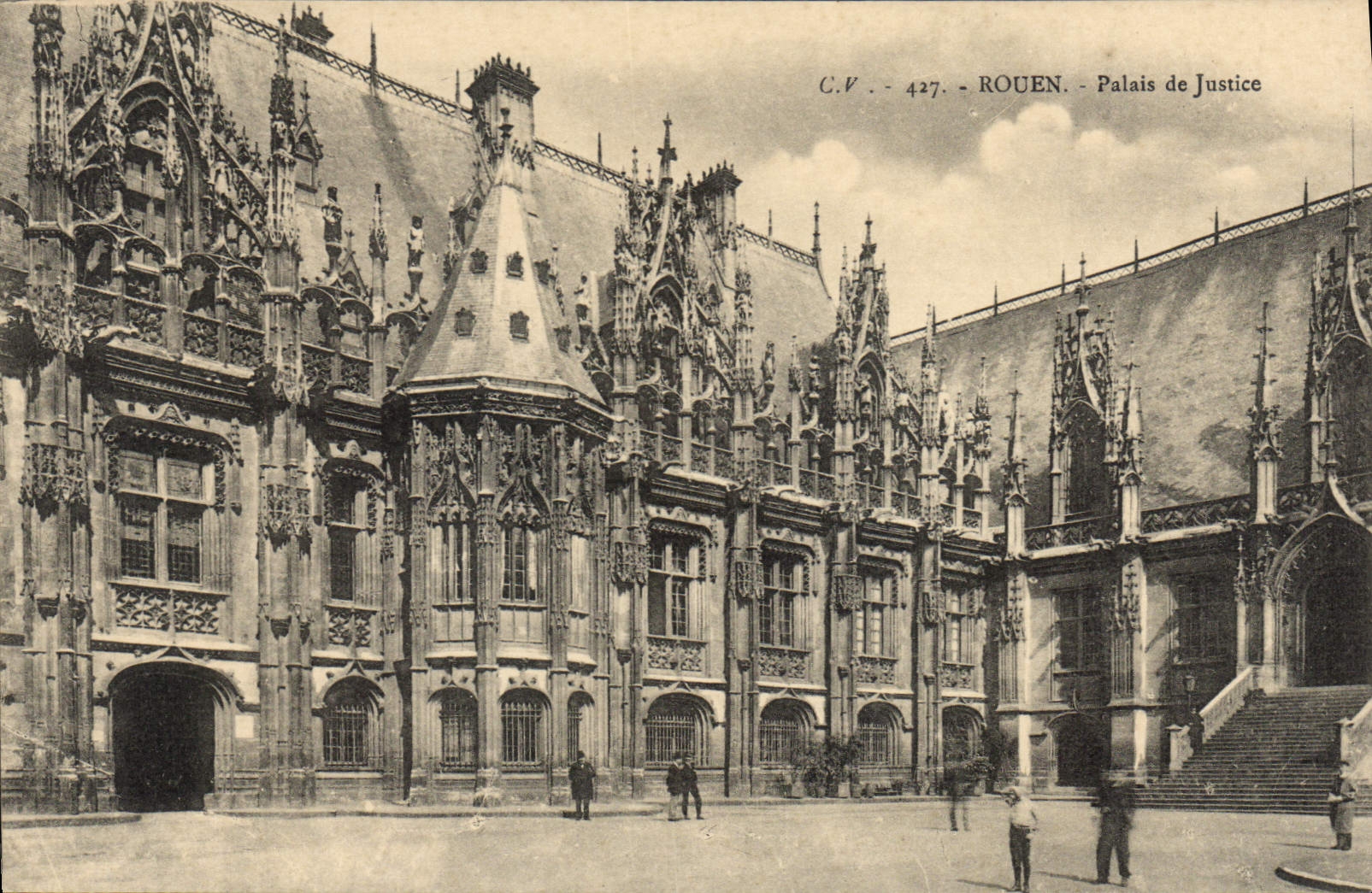 CPA Rouen Palais de Justice 