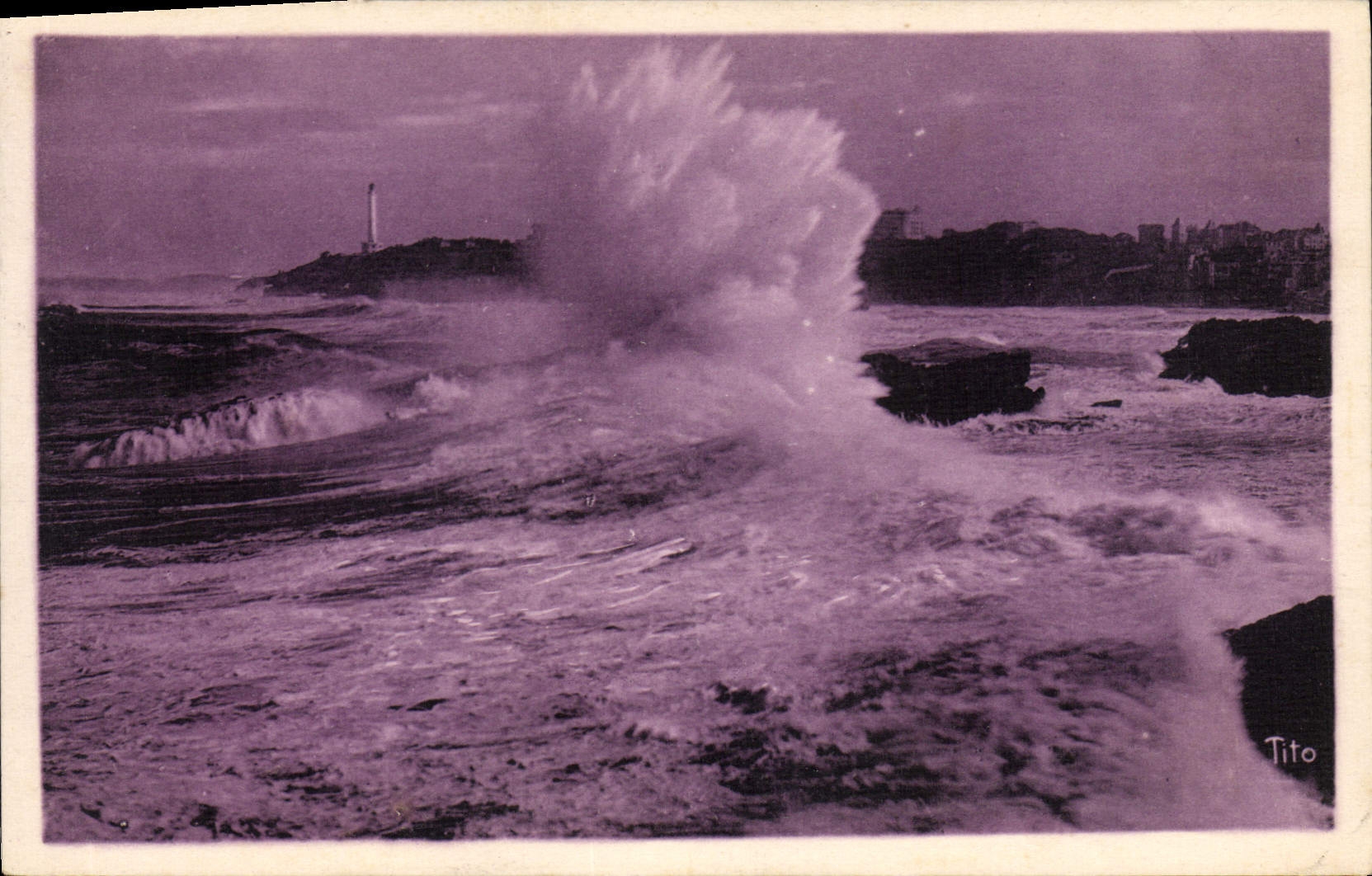CPA Biarritz Grosso Mer 