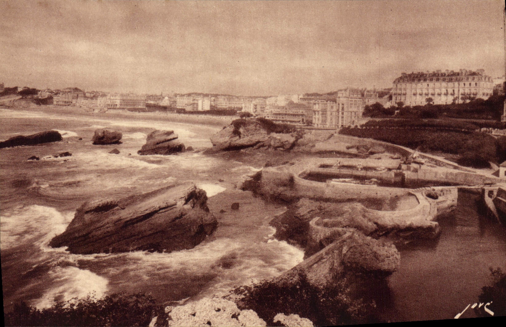 CPA Biarritz Le port des pecheurs 