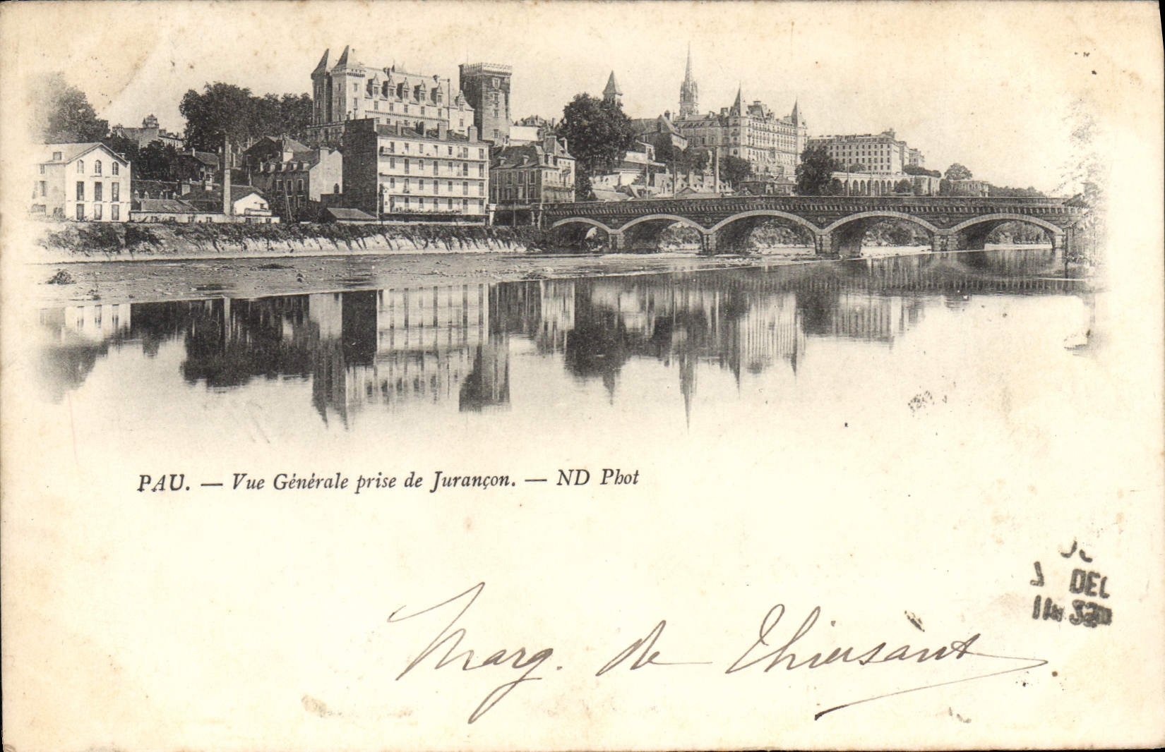 CPA Pau Vue Generale prise de Jurancon 