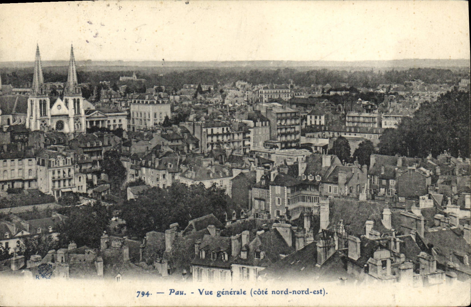 CPA Pau Vue generale 