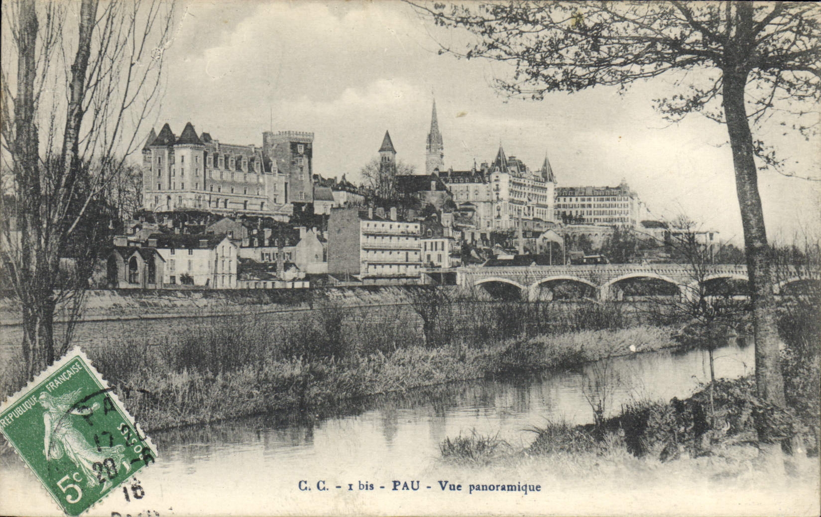 CPA Pau Vue panoramique 