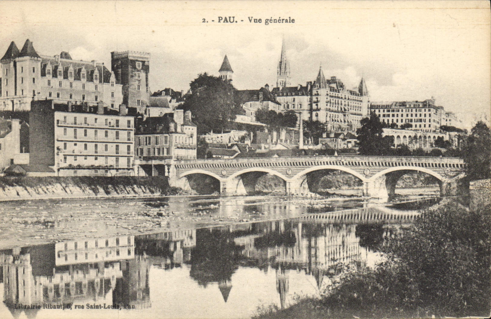 CPA Pau Vue Generale 