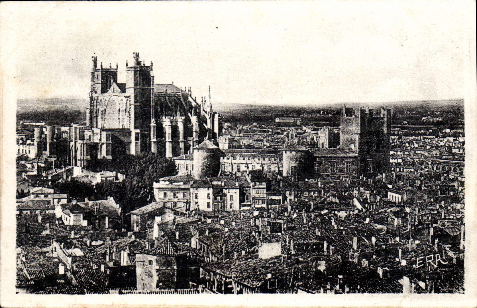 CPA Narbonne Vue Panoramique sur Saint Just 