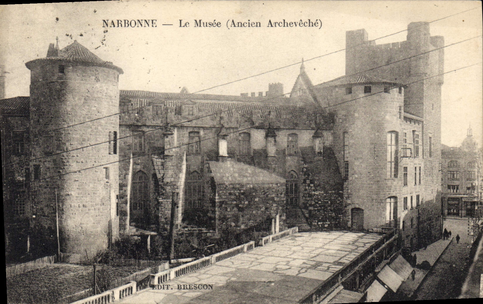 CPA Narbonne Le Musee Ancien Archeveche