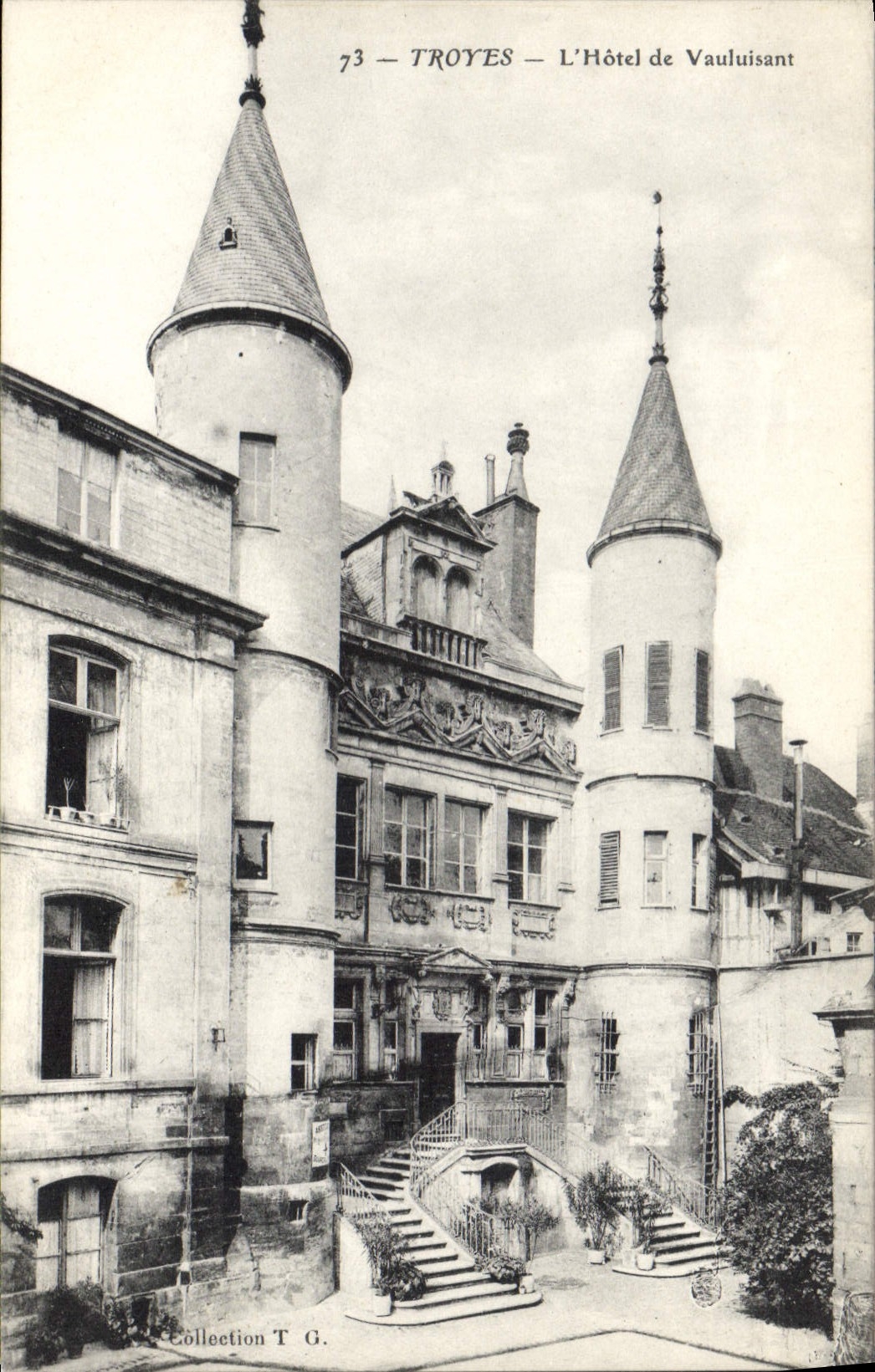 CPA Troyes L'Hotel de Vauluisant 