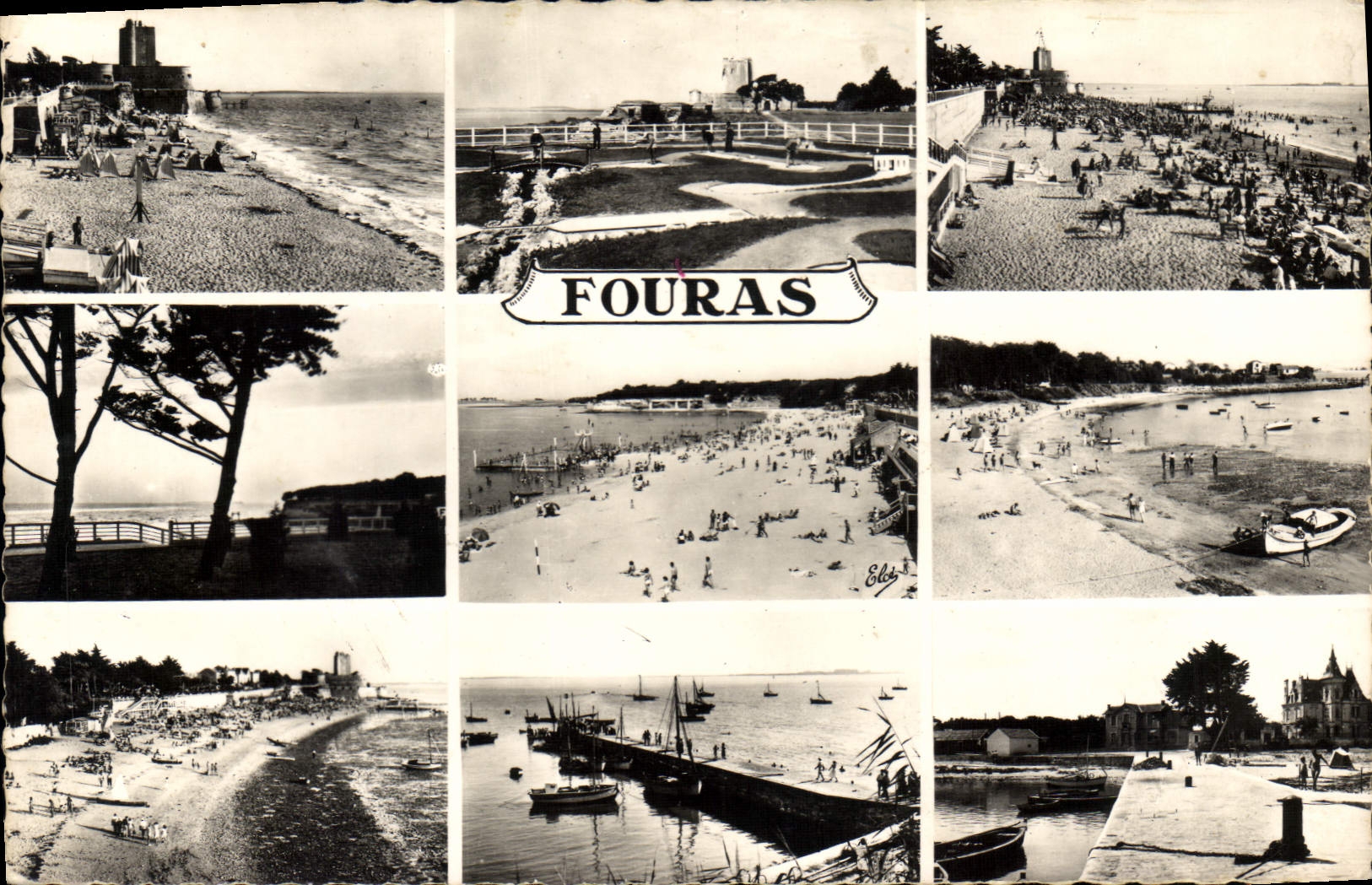 CPM Fouras Golf Grande plage Chateau