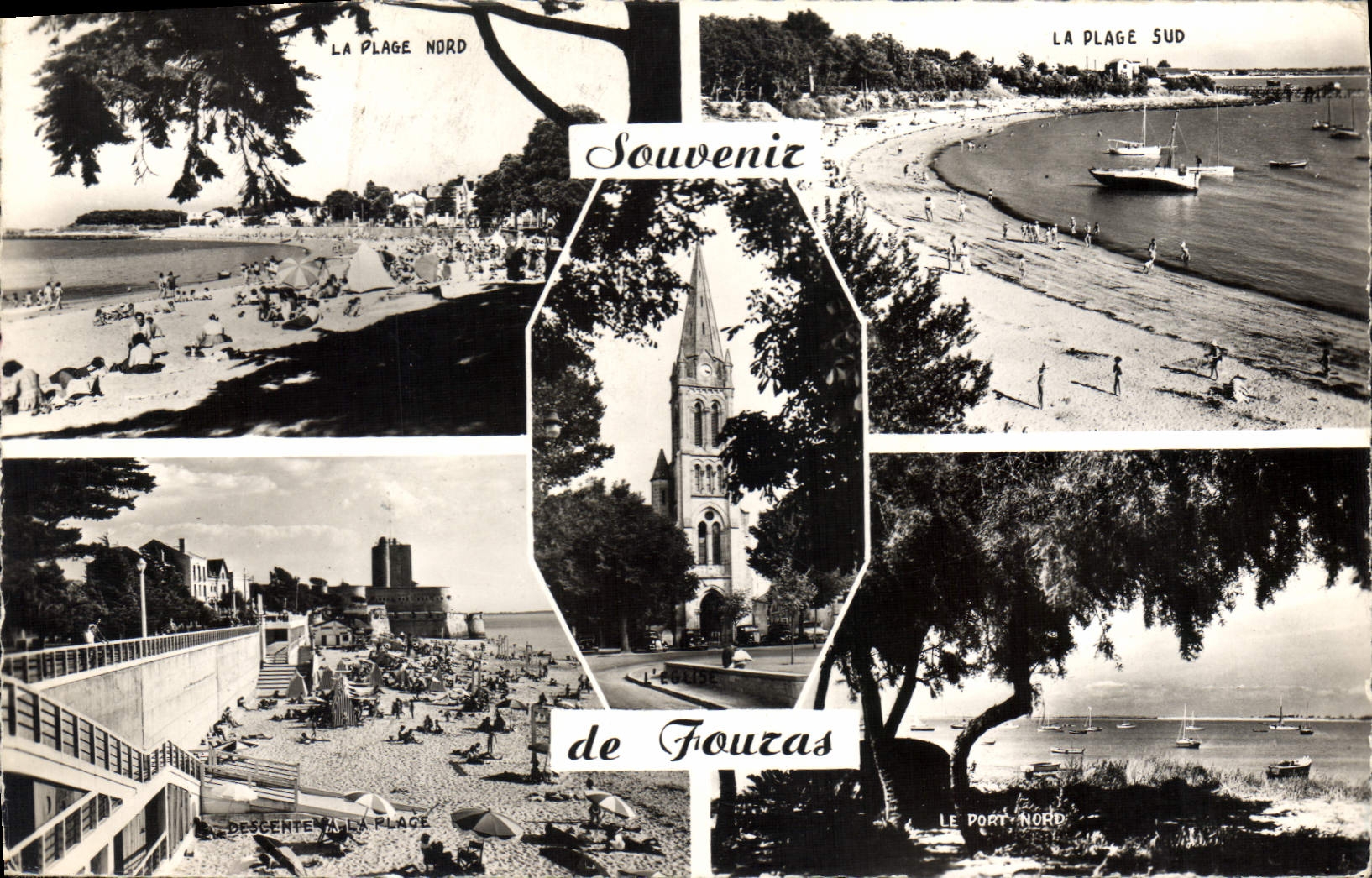 CPM Souvenir de Fouras Plage Port Nord