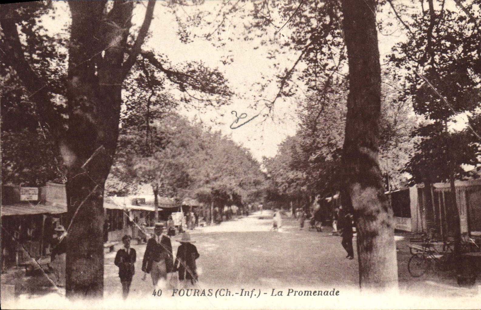CPA Fouras La Promenade 