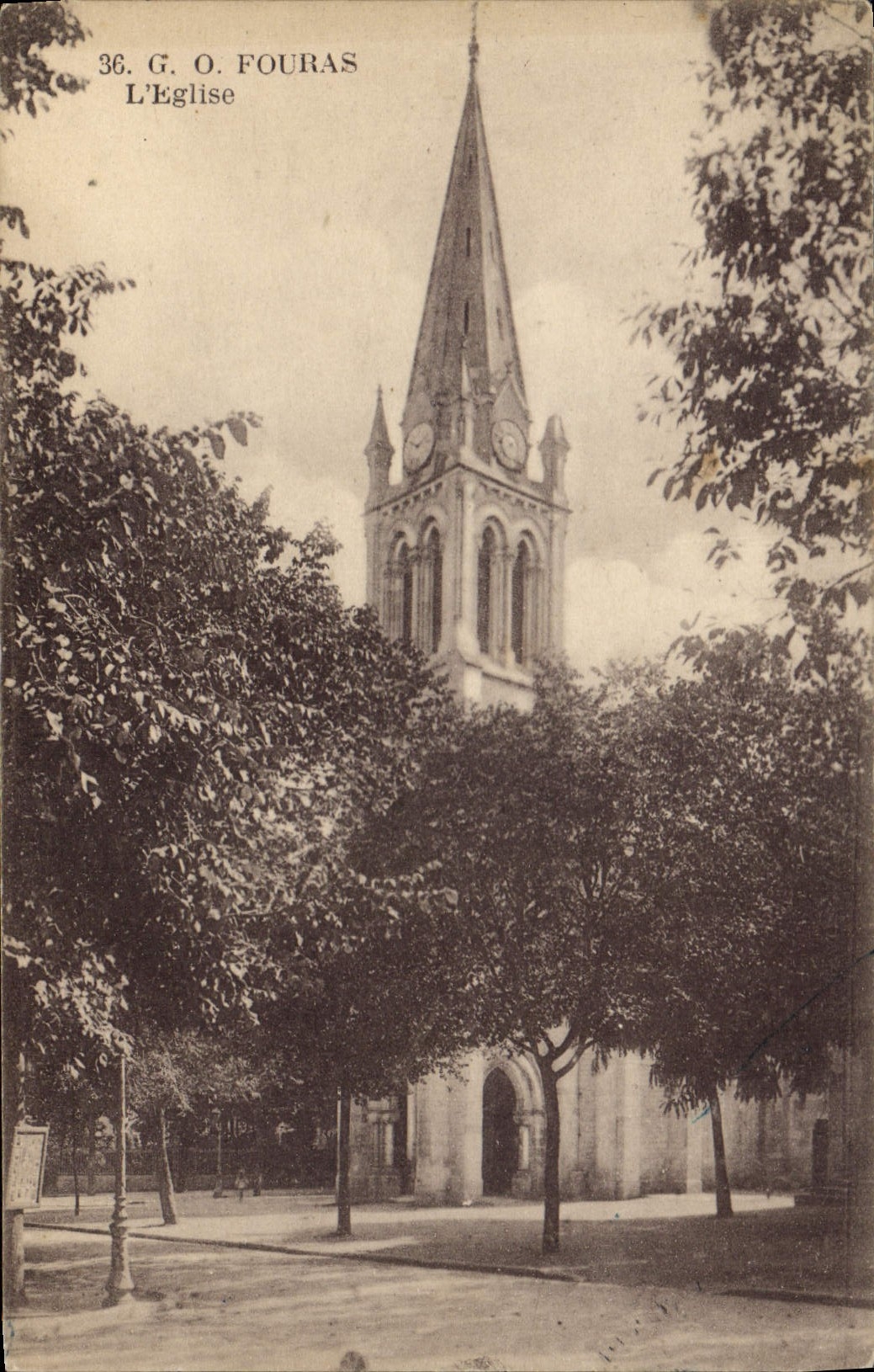 CPA Fouras L'Eglise 