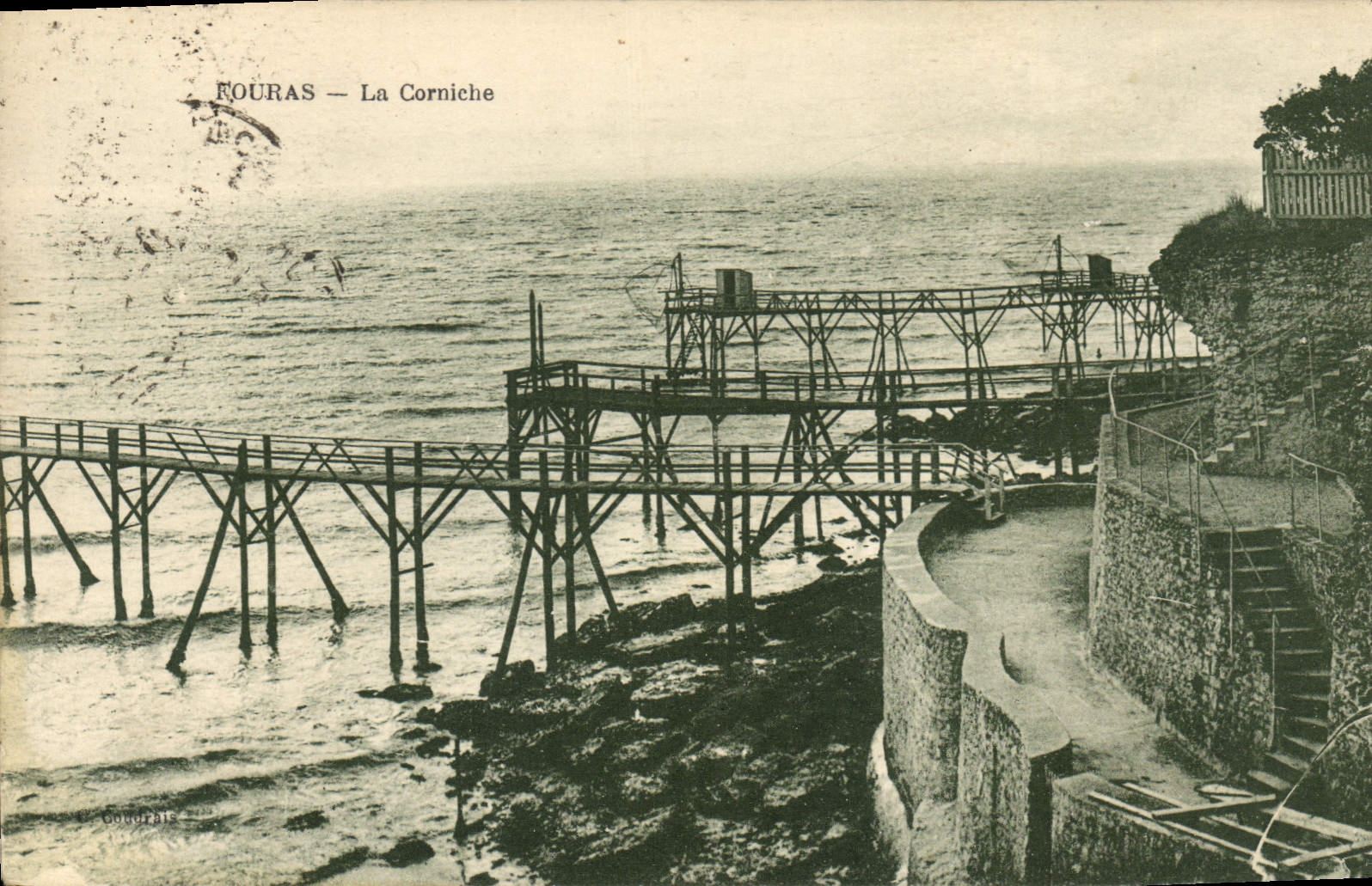 CPA Fouras La Corniche 