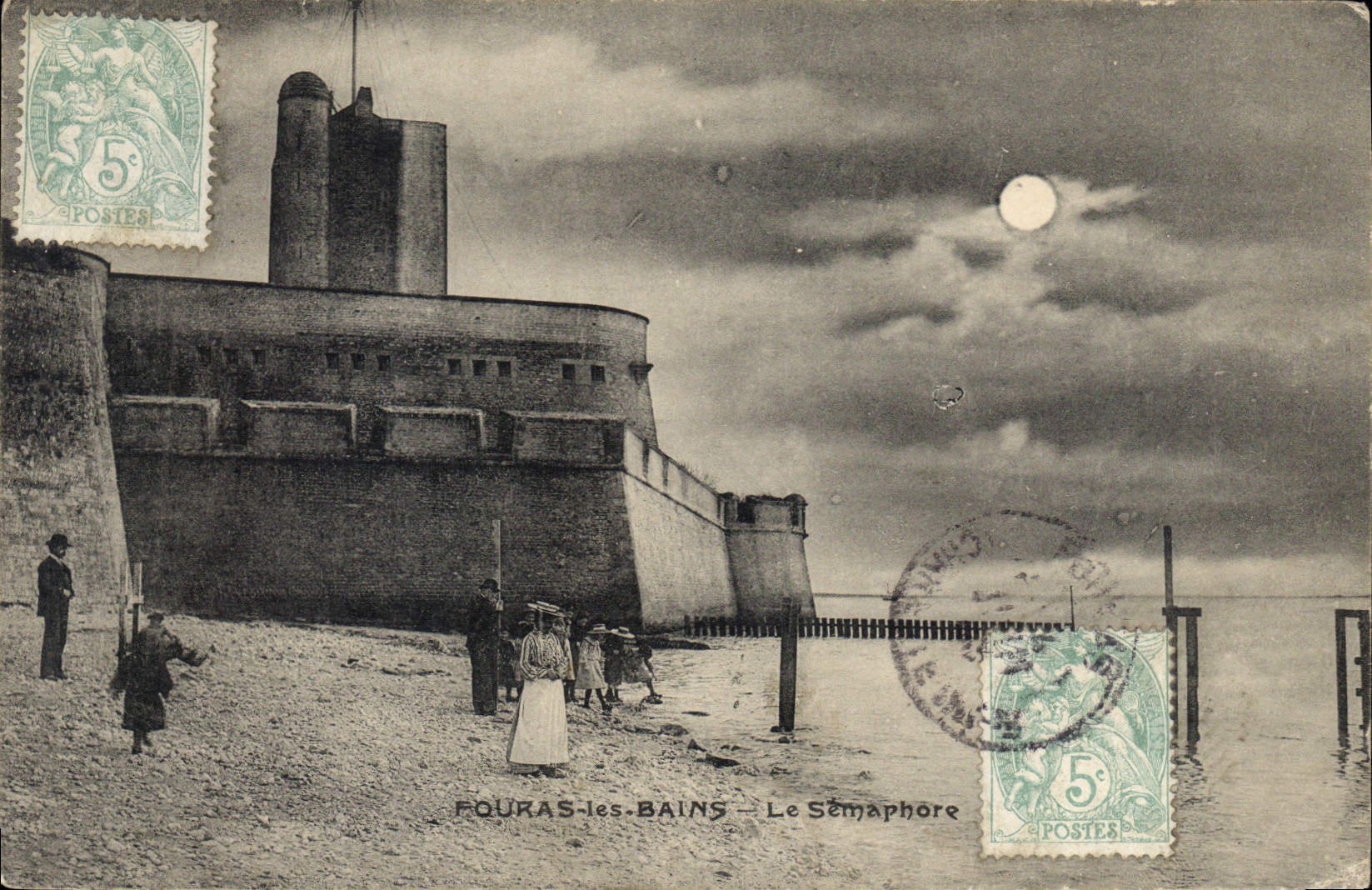 CPA Fouras les Bains Le Semaphore