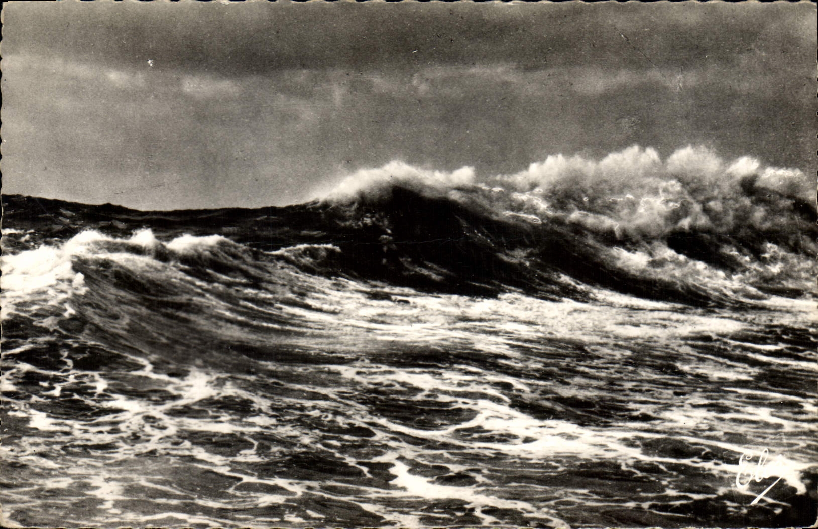 CPA Fouras Charente Maritime Grosse Vague a l'Ocean