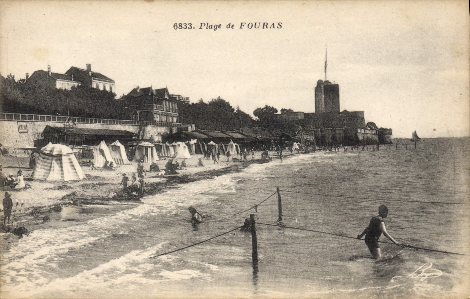 CPA Plage de Fouras 