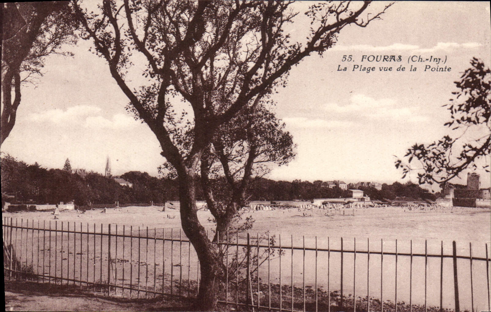 CPA Fouras La Plage vue de la Pointe 