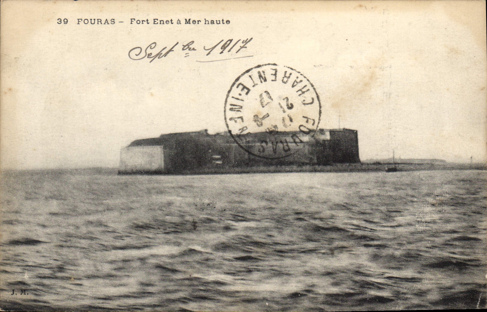 CPA Fouras Fort Enet a Mer haute 