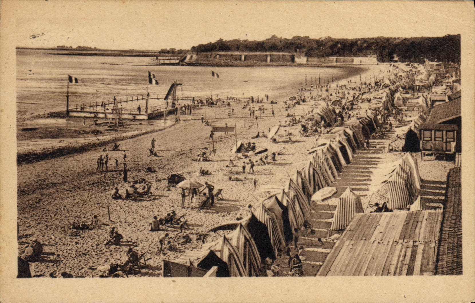 CPA La Plage 