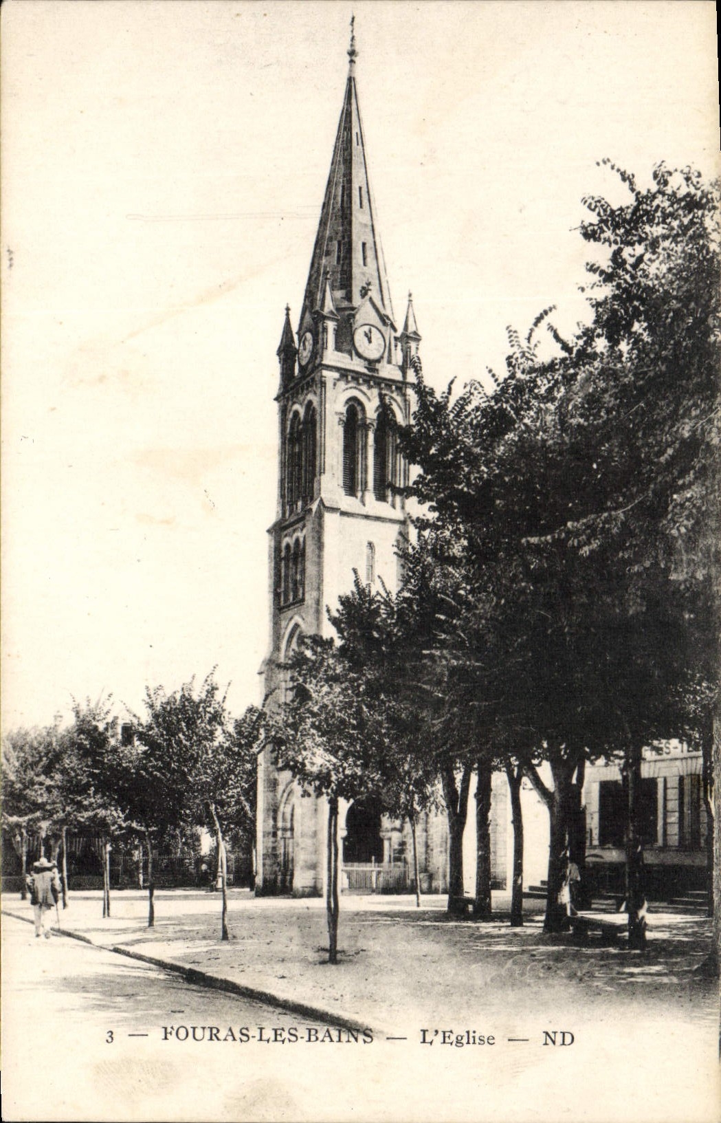 CPA Fouras les Bains L'Eglise 