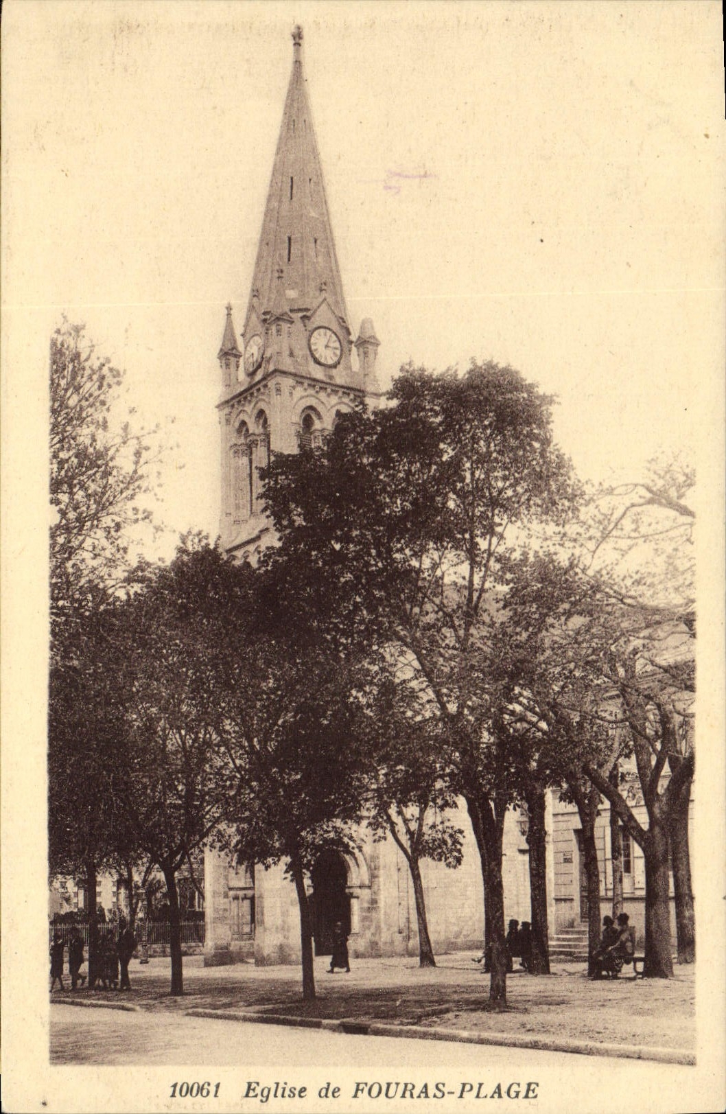 CPA Eglise de Fouras Plage 
