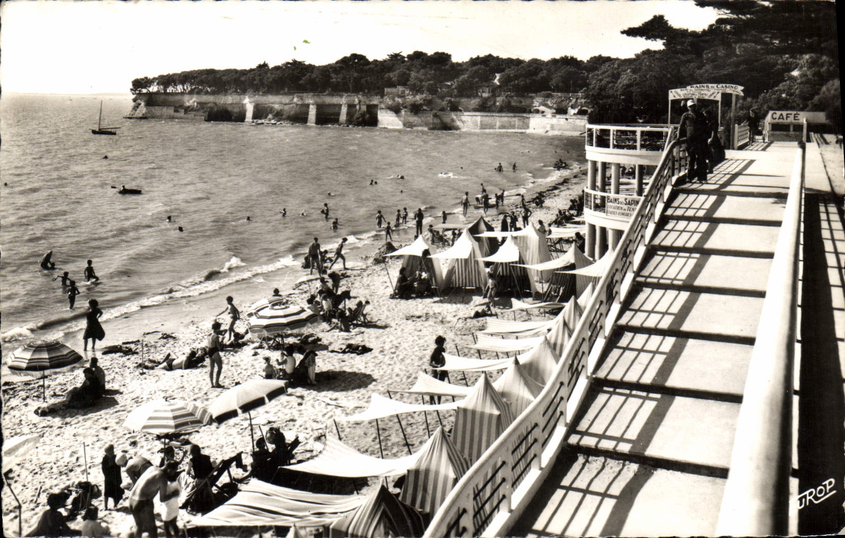 CPM Fouras La plage 