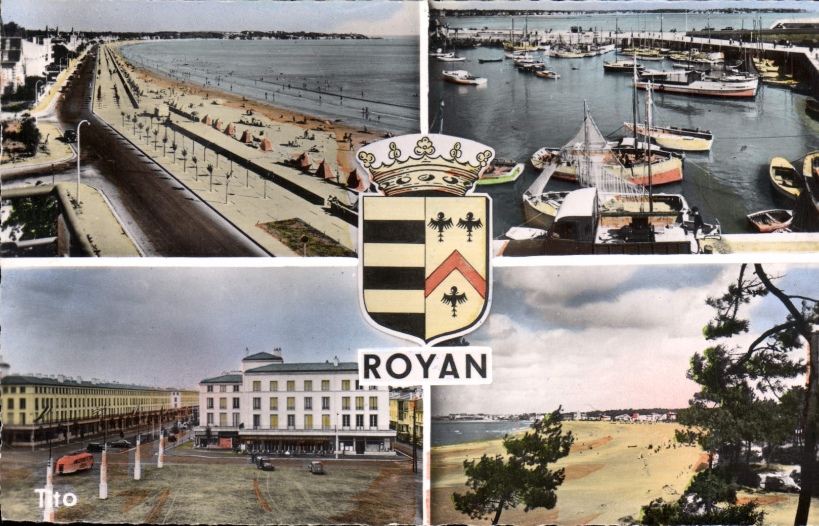 CPM Royan La grande Conche 