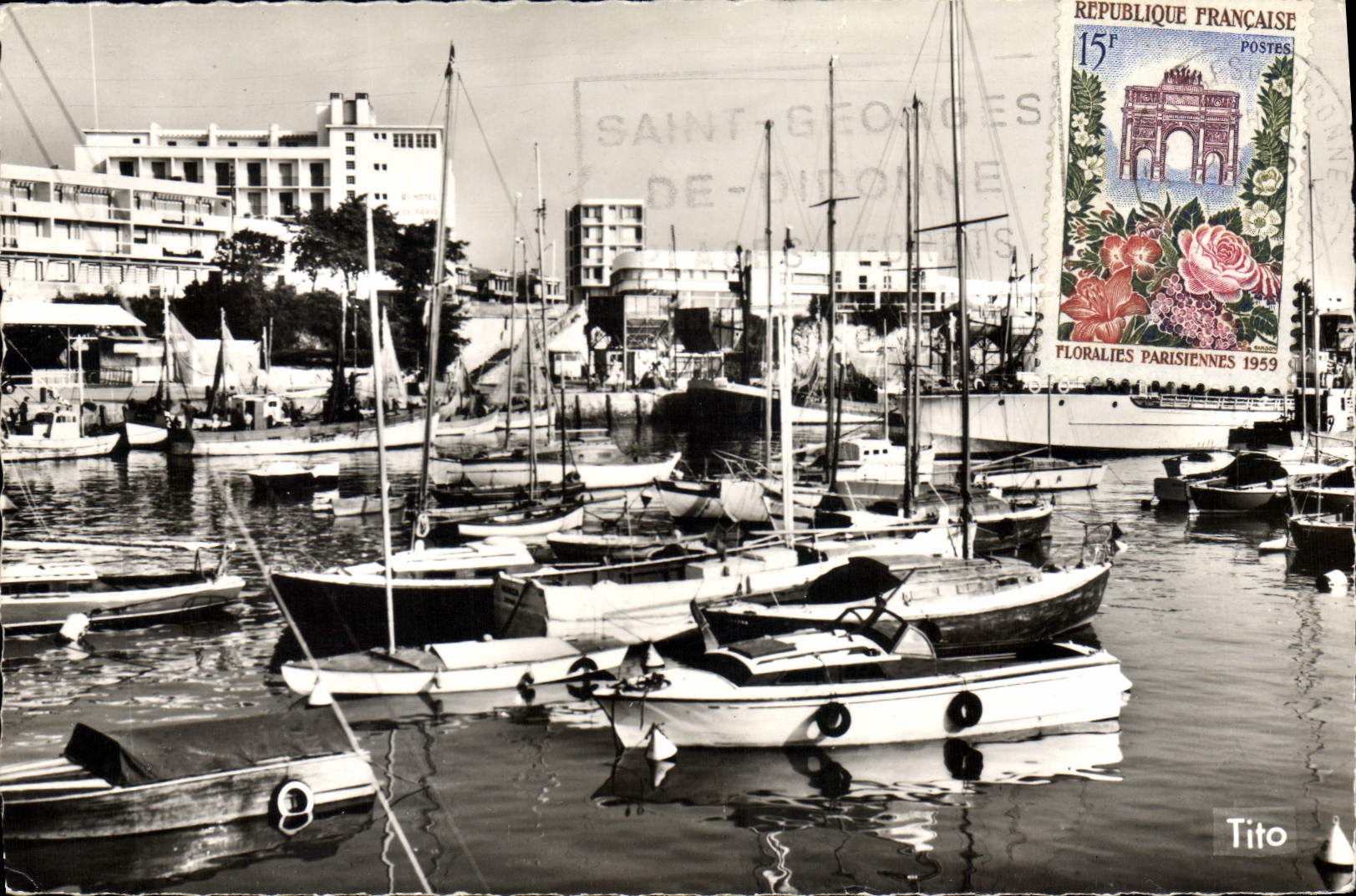 CPM Royan Le Port Bateaux