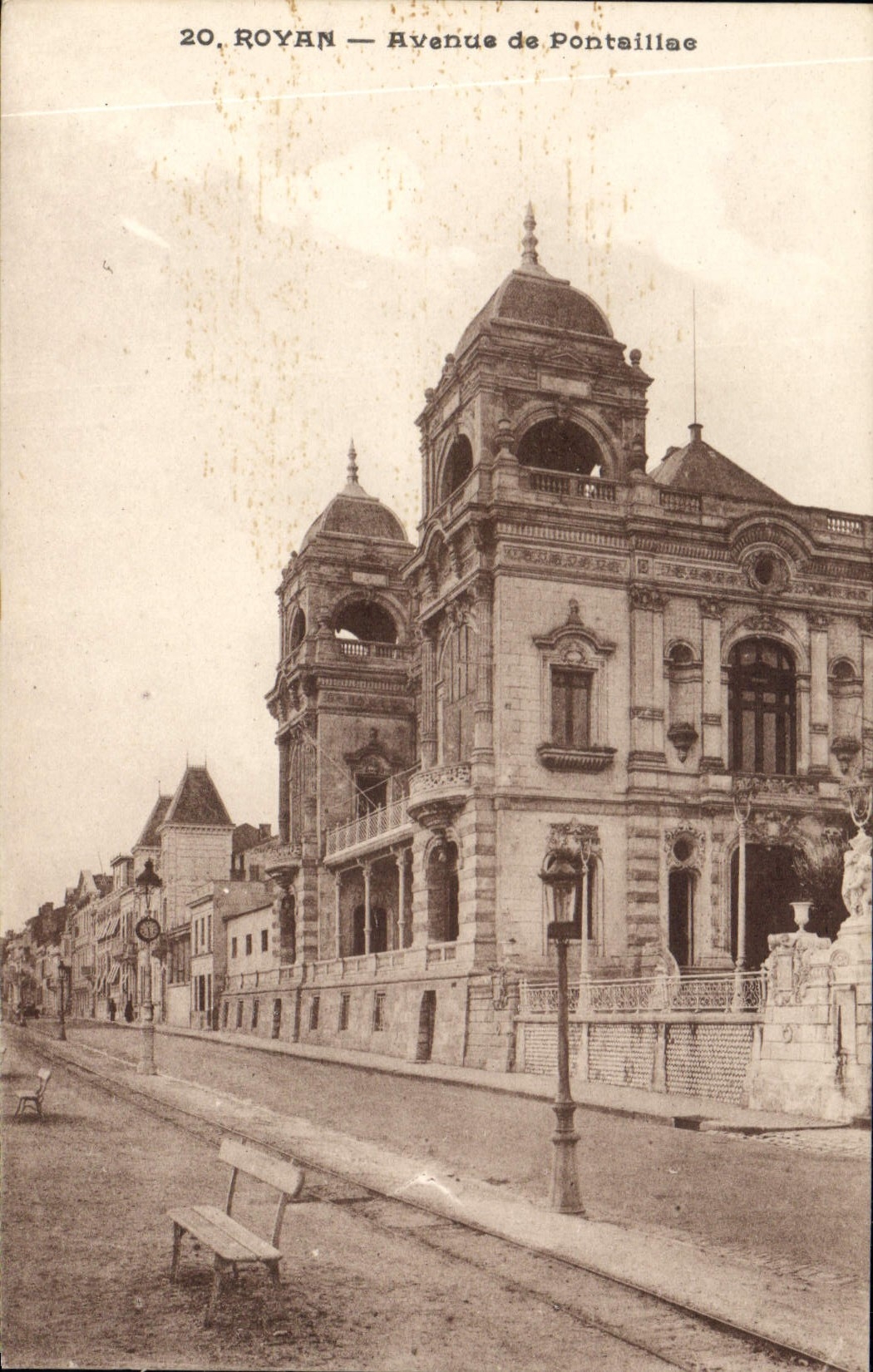 CPA Royan Avenue de Pontaillac 