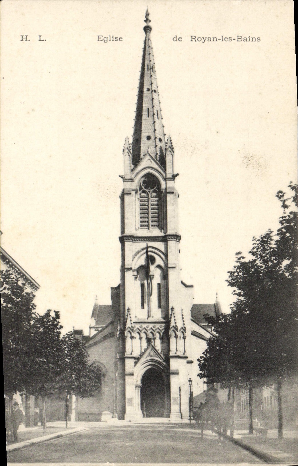 CPA Eglise de Royan les Bains 