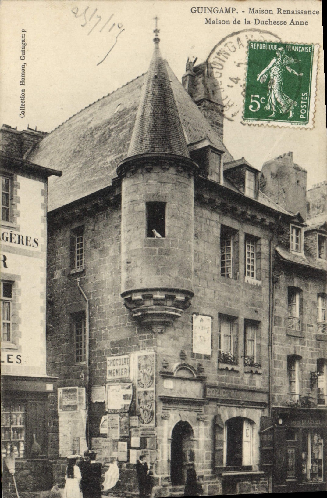 CPA Guingamp Maison Renaissance Maison de la Duchesse Anne