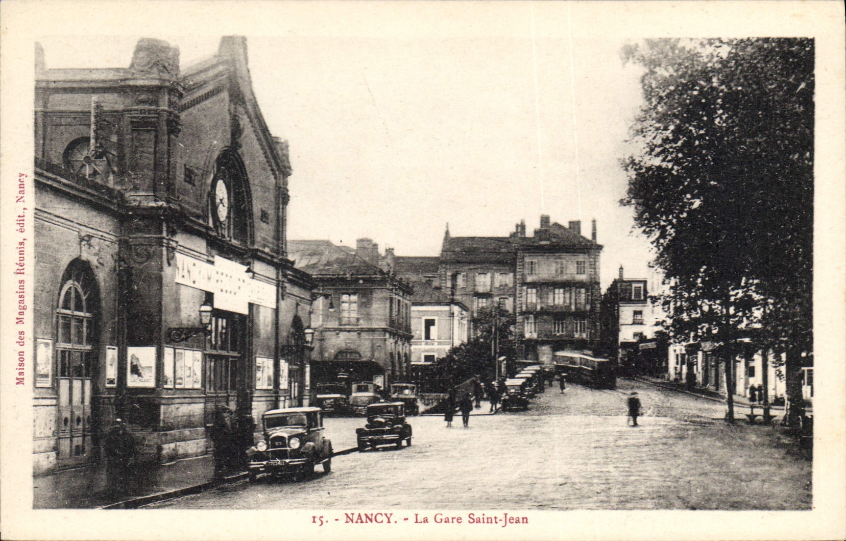 CPA Nancy La Gare Saint Jean 