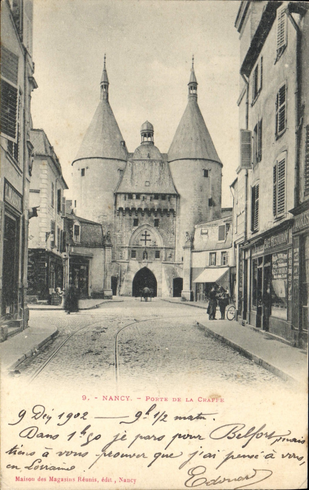 CPA Nancy Porte de la Chappe 