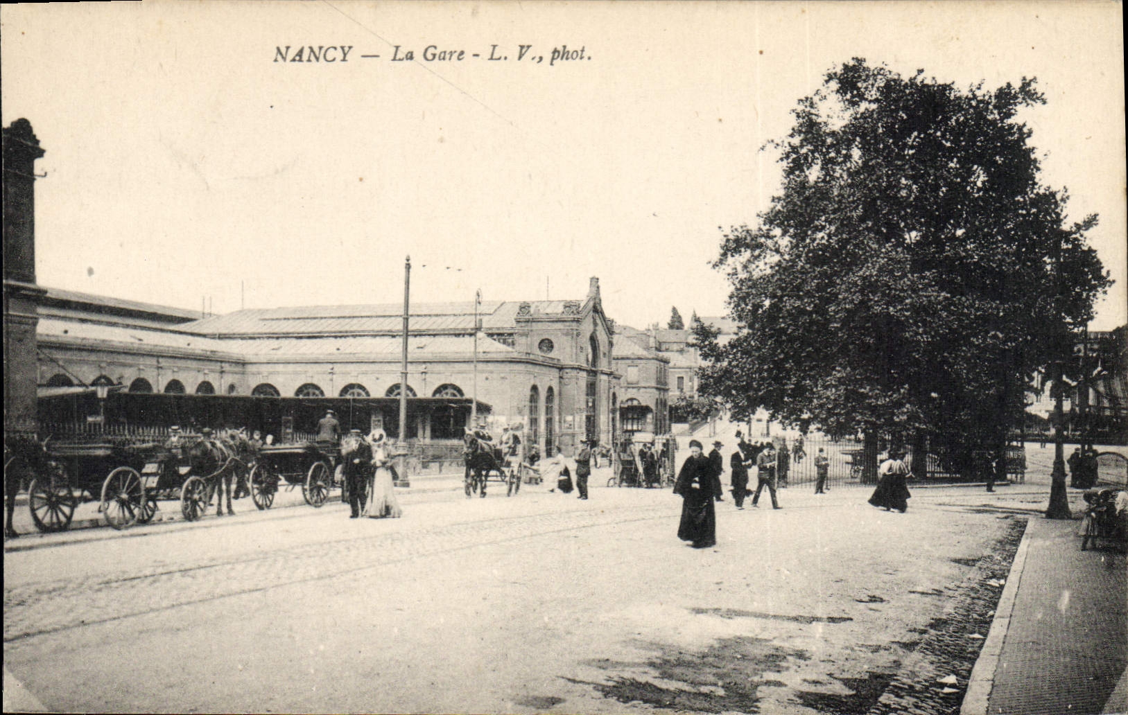 CPA Nancy La Gare 