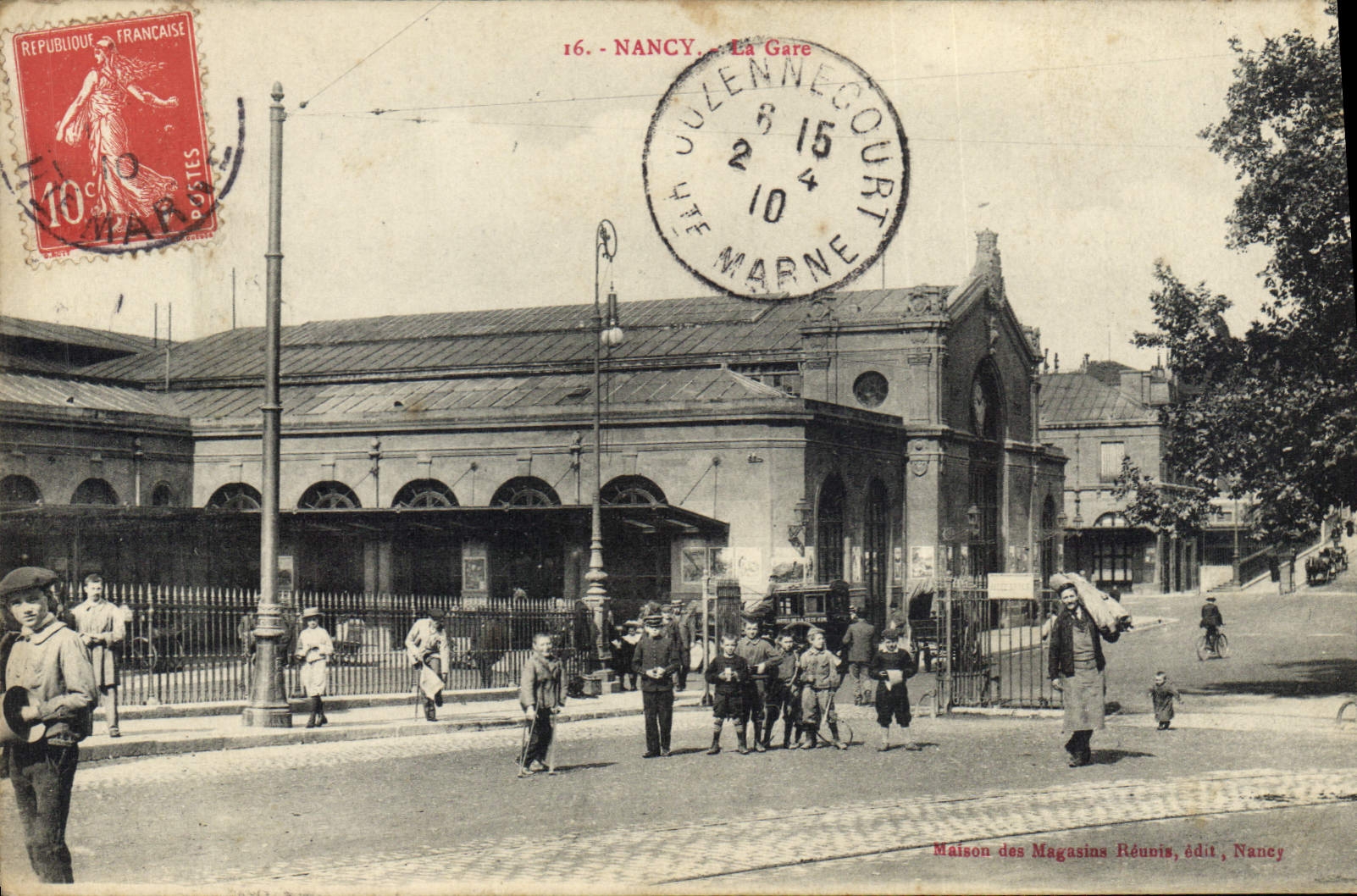 CPA Nancy La Gare 