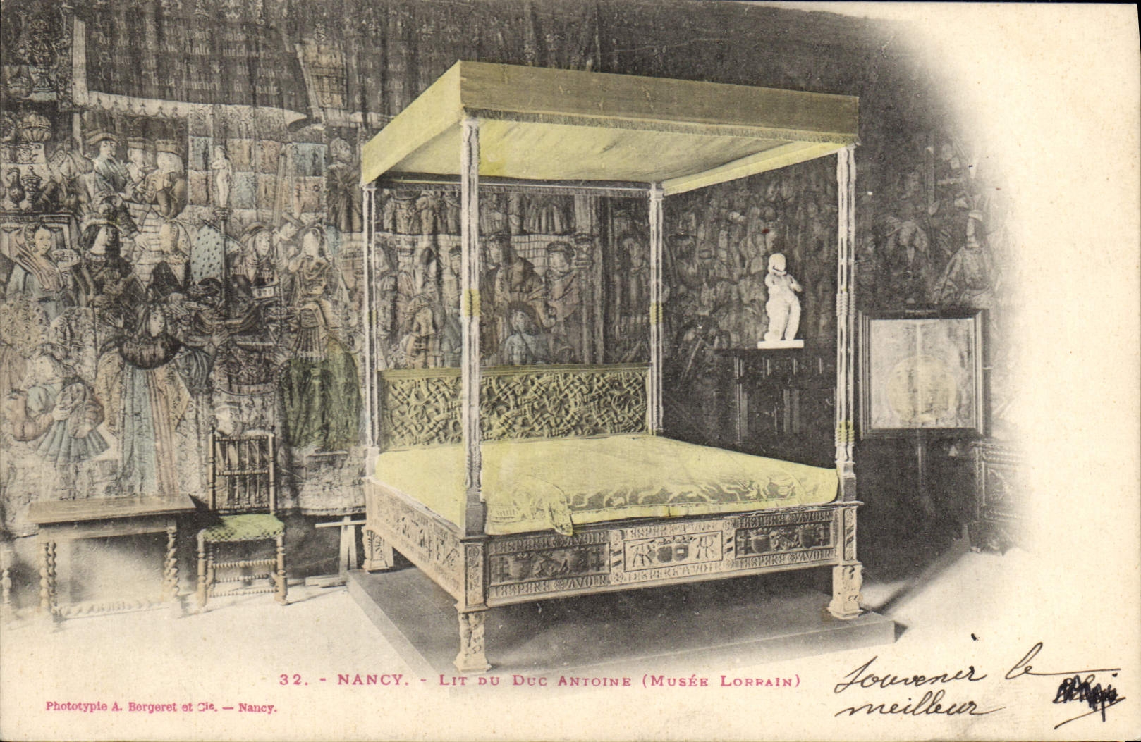 CPA Nancy Lit du Duc Antoine Musee Lorrain