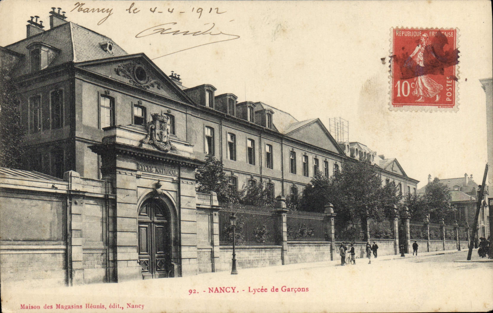 CPA Nancy Lycee de Garcons 