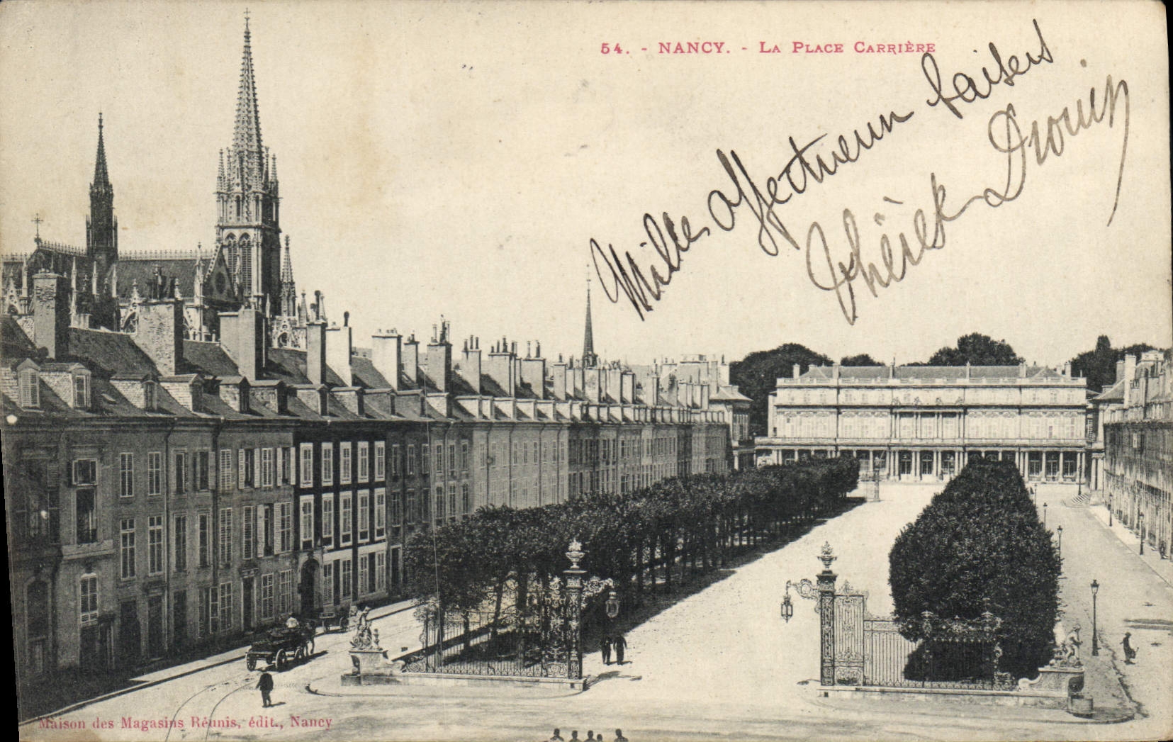 CPA Nancy La Place Carriere 