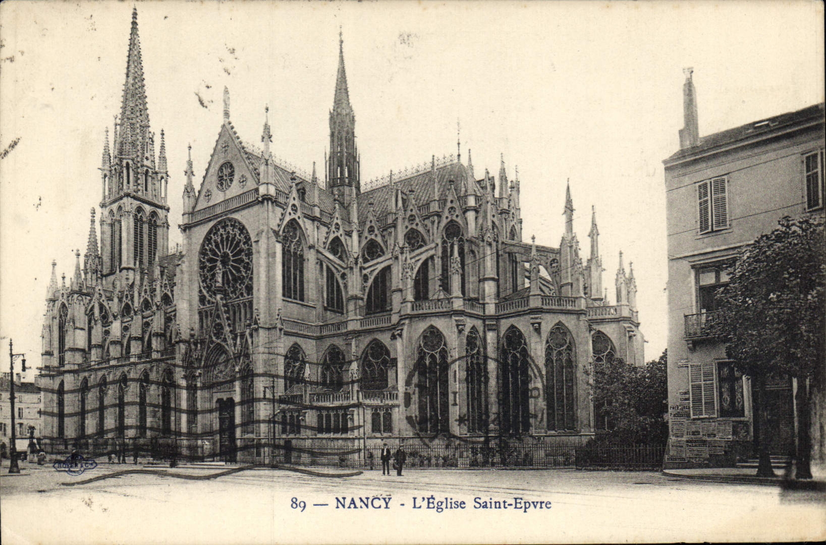 CPA Nancy L'Eglise Saint Epvre 