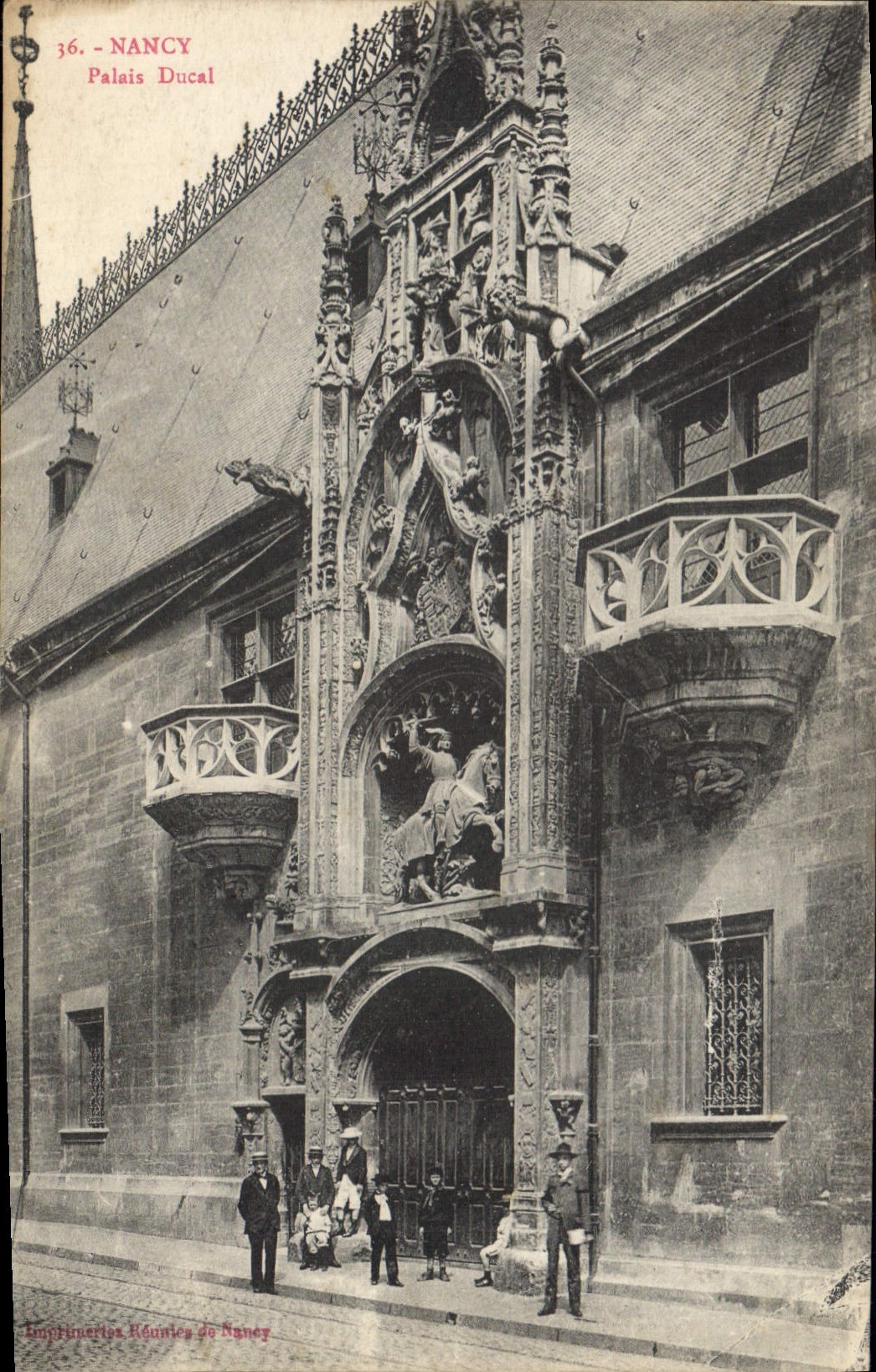 CPA Nancy Palais Ducal 