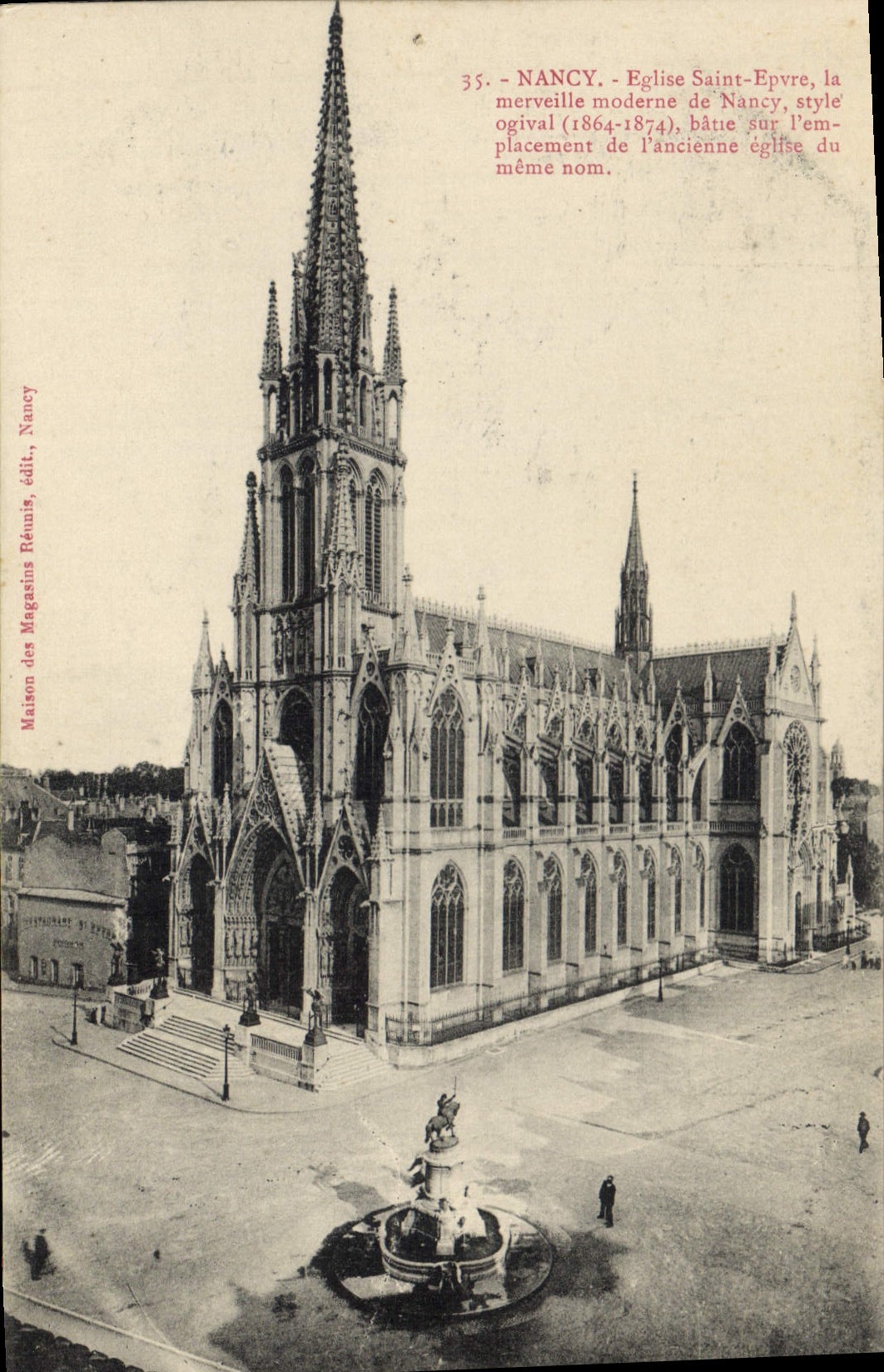 CPA Nancy Eglise Saint Epvre 