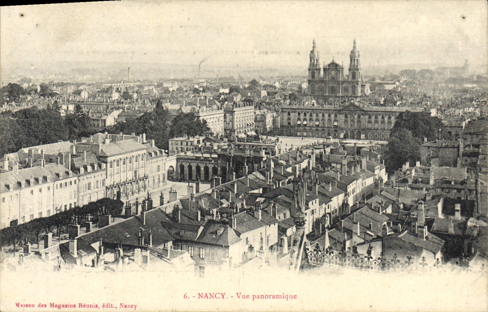 CPA Nancy Vue panoramique 