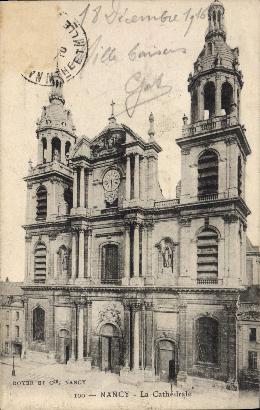 CPA Nancy La Cathedrale 