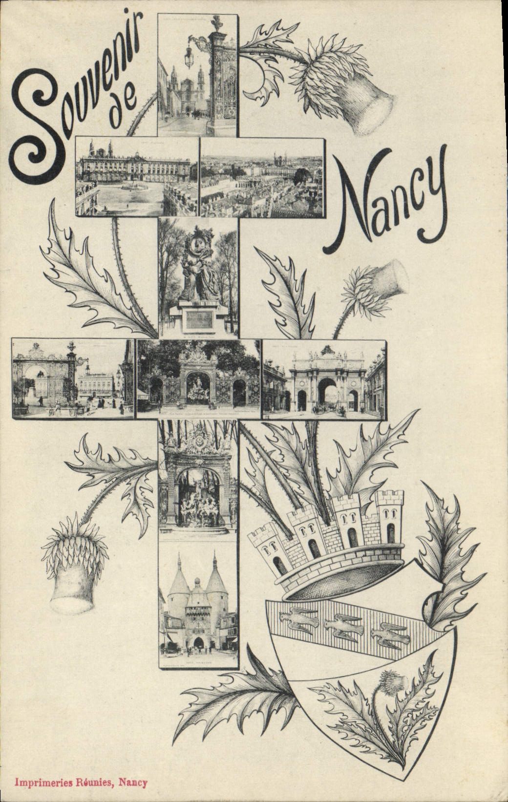CPA Souvenir de Nancy 